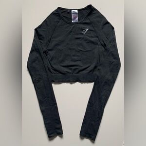 Gymshark VITAL SEAMLESS 2.0 LONG SLEEVE CROP TOP